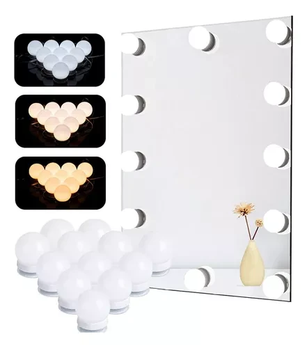Serie de luces para espejo de maquillaje 