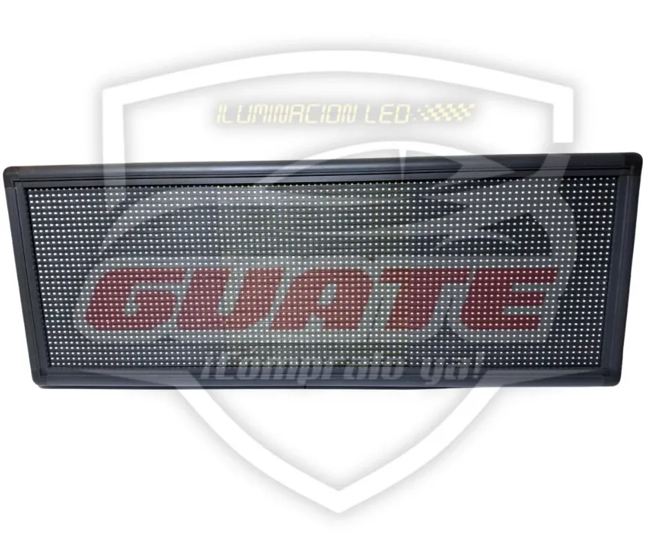 ROTULO LED PROGRAMABLE 1 METRO X 40 CM  4