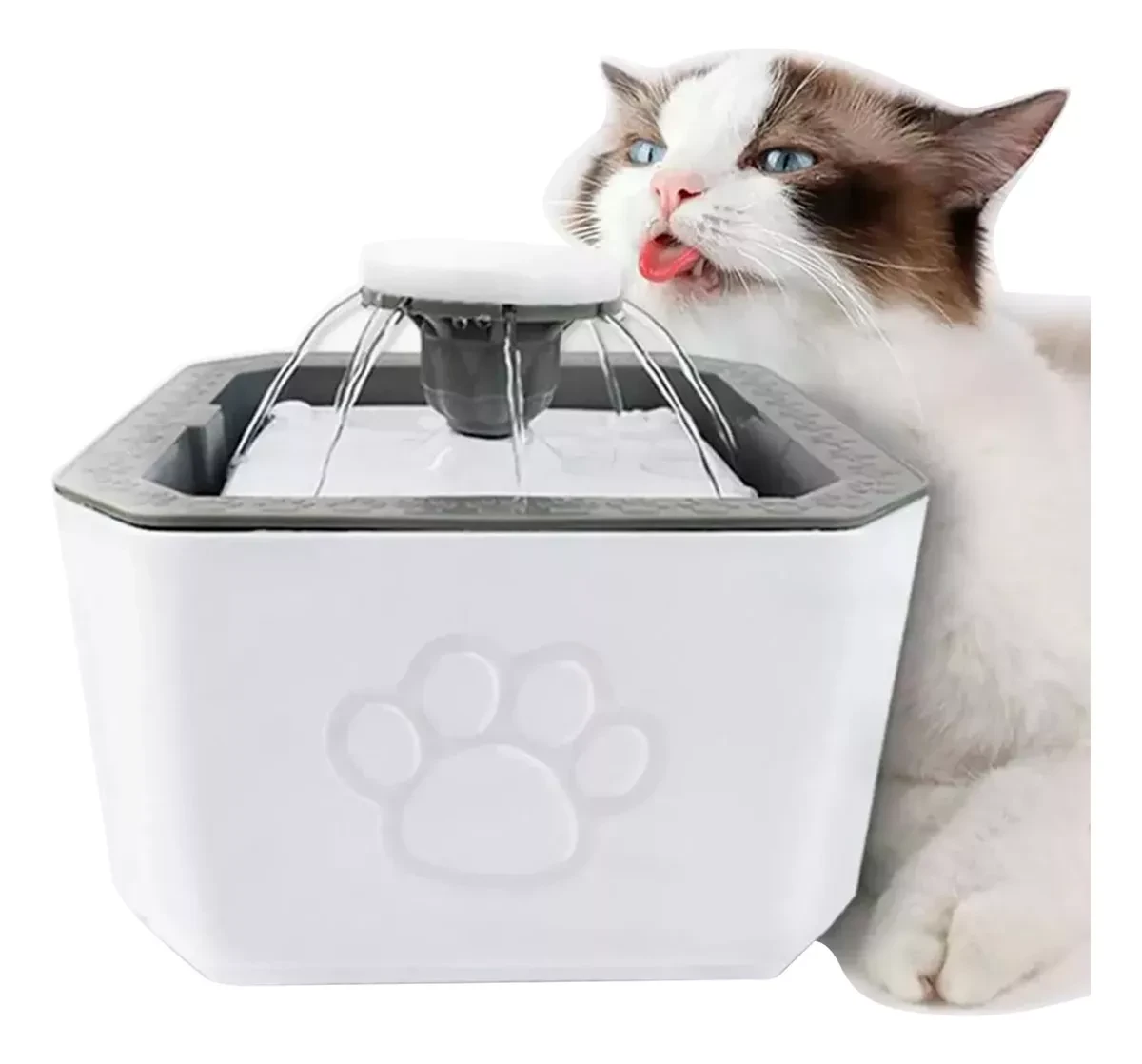 Fuente de agua para gatos y perros bebedor 3