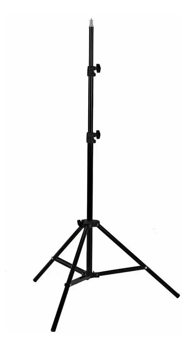 💥TRIPODE DE 2.10 METROS, PARA ARO DE LUZ A TAN SOLO 65BS💥 PRDIDOS: 69442828 PRECIO: 69442828  ESPECIFICACIONES TRÍPODE • Modelo: rk40sj • Material: Aluminio • Altura Máxima: 2 metros y 10 centimetros • Altura Mínima: 67cm • Carga Máxima: 2,5 kg • Secciones / pata: 3 • Color: negro. 4