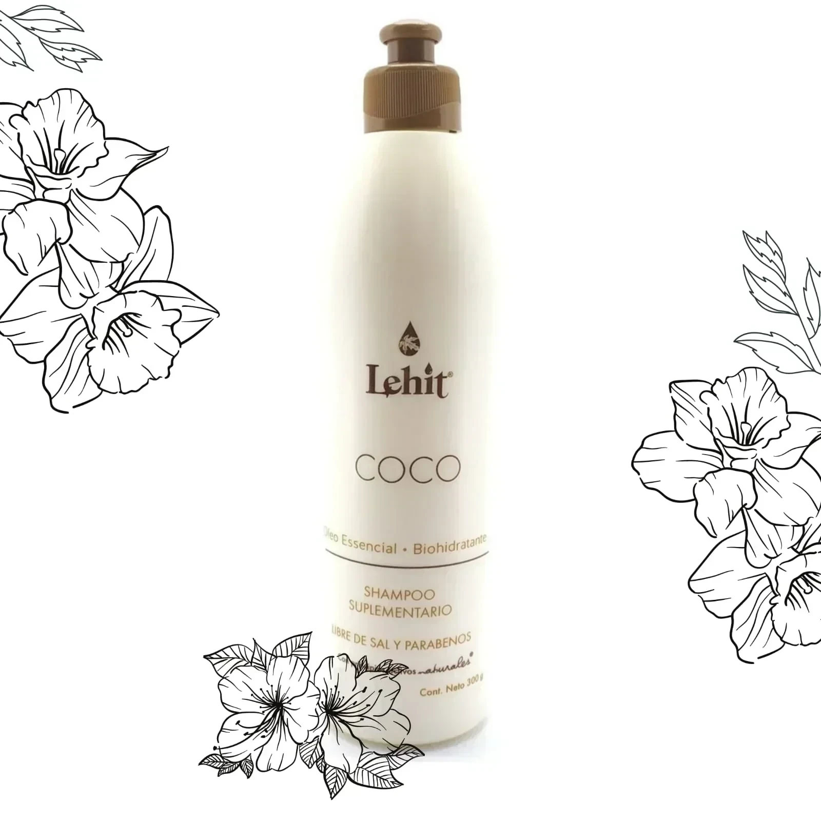 lehit shampoo tarro x300 aceite coco