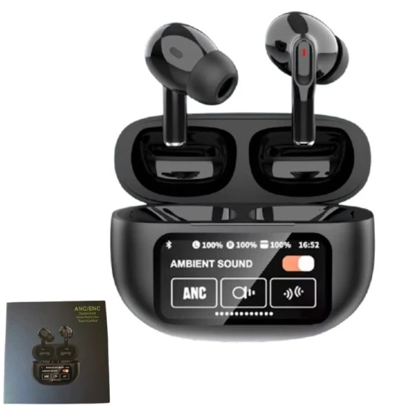Auriculares Manos Libres Bluetooth 5.4 / Pantalla / ANC / ENC