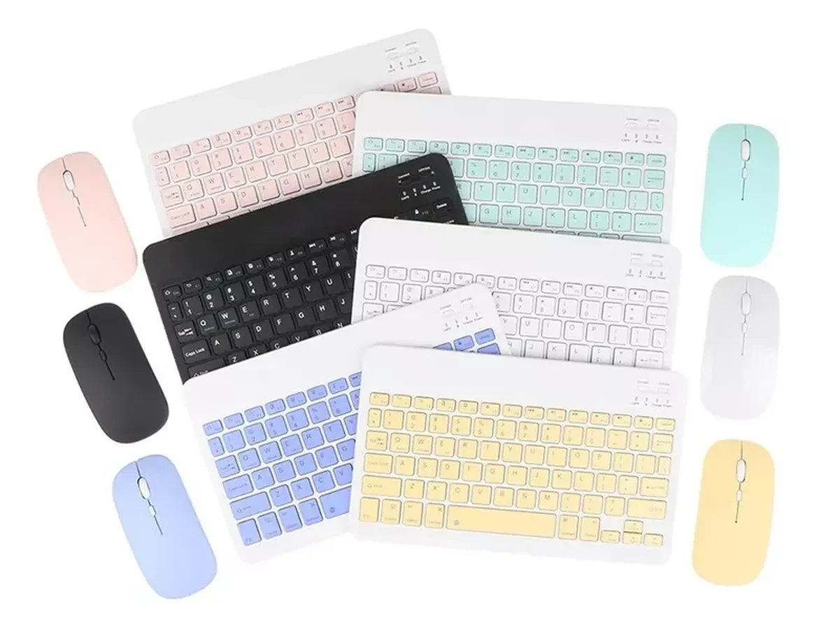Teclado Inalámbrico Kit Mouse Y Teclado 
