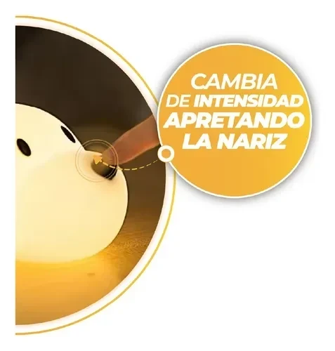 LAMPARA VELADOR DE SILICONA PERRITO 3