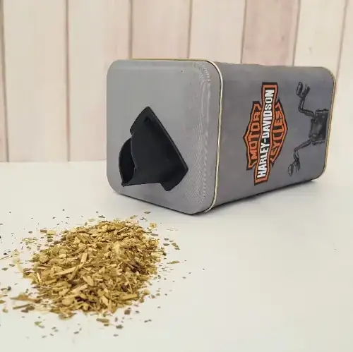 Lata Yerbera Harley  Con Vertedor