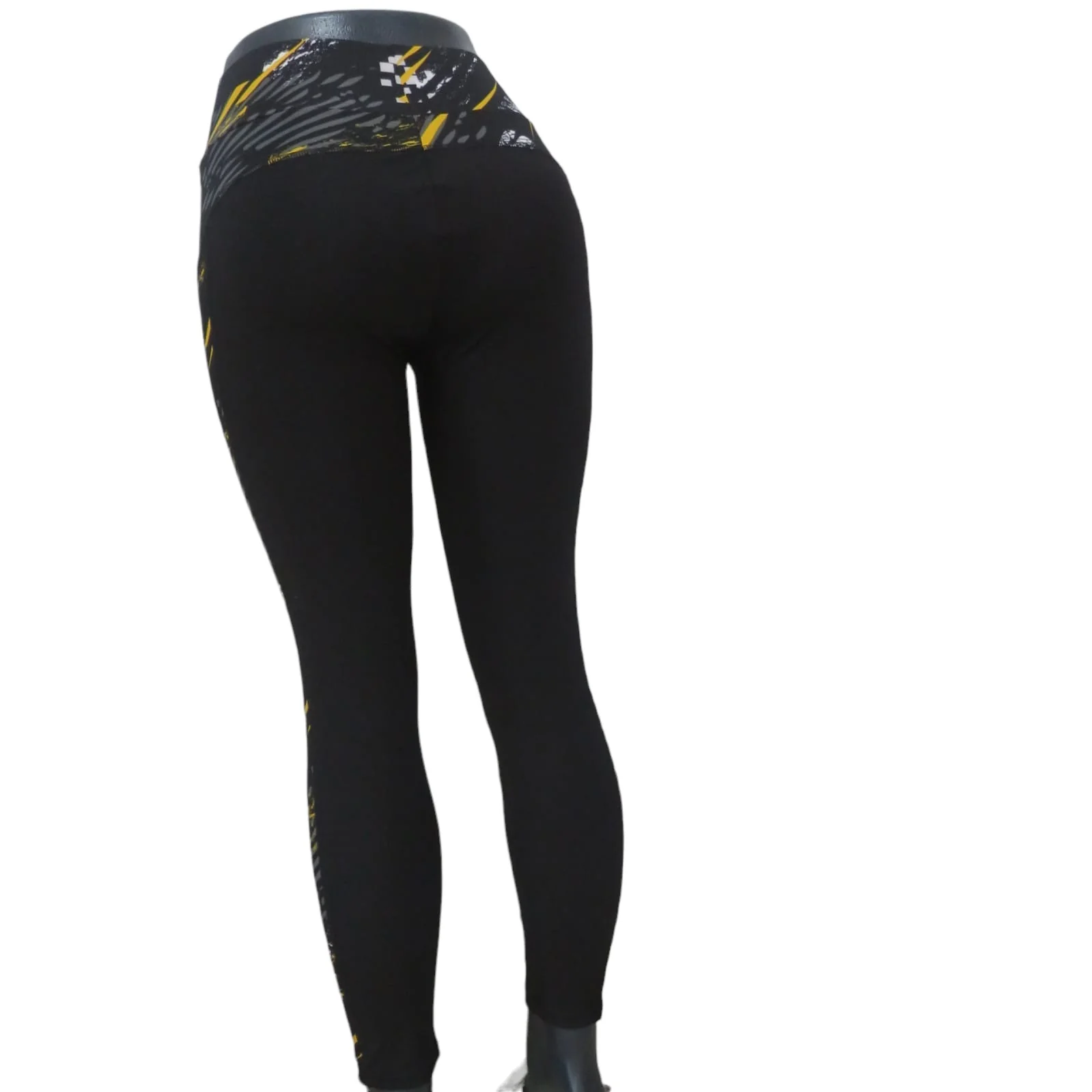 Mallon negro con amarillo   2