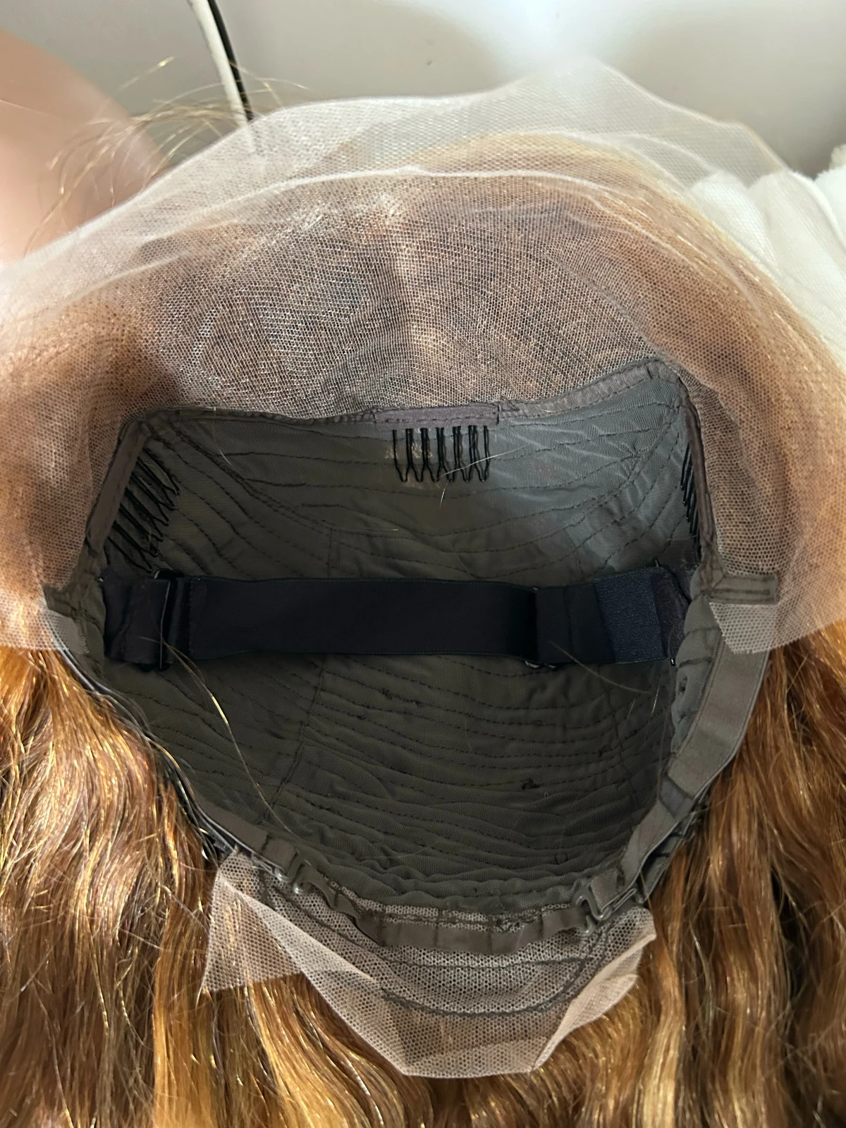 Peluca cabello humano 28 pulgadas, frontal lace 13x4 4/27, 180% densidad 6