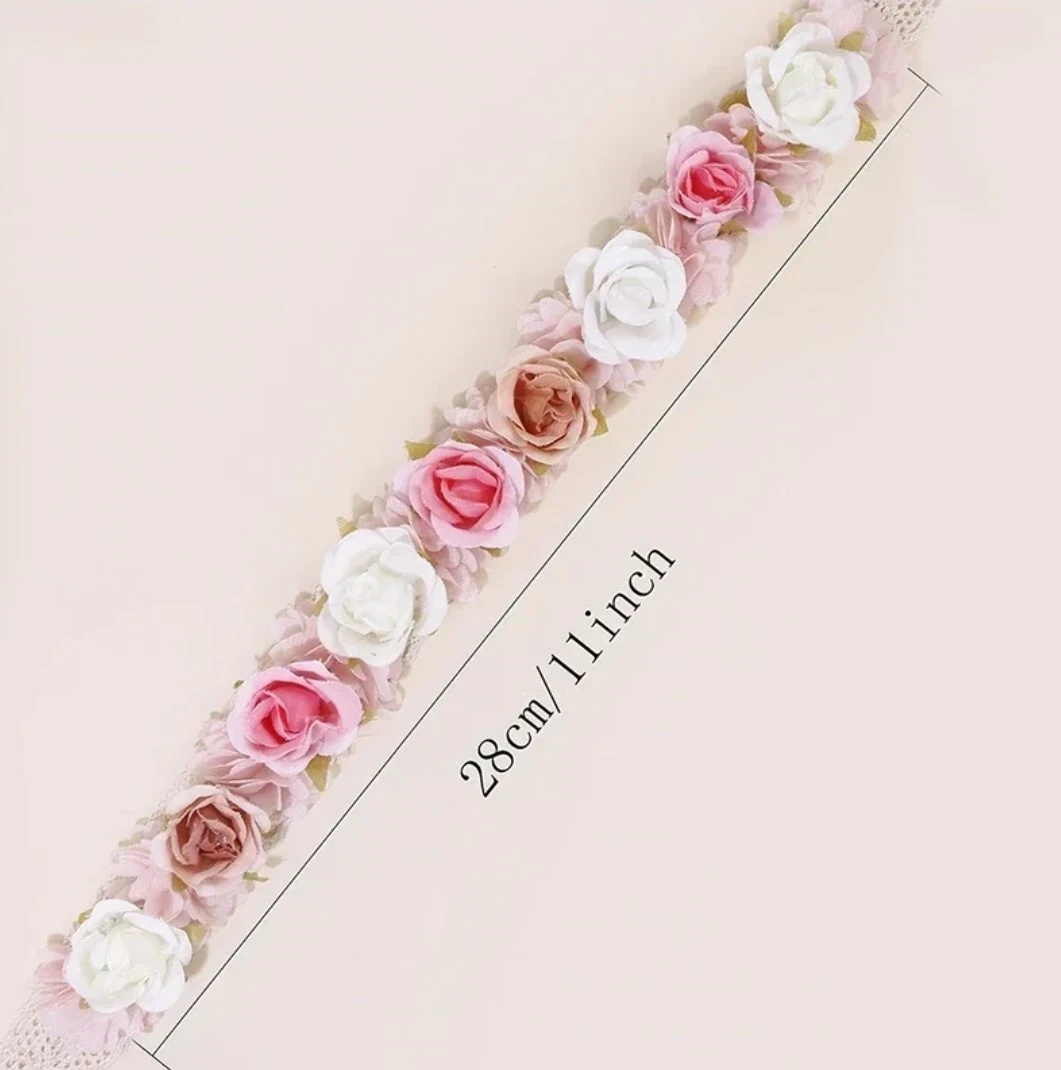 DIADEMA DE FLORES NIÑA 3