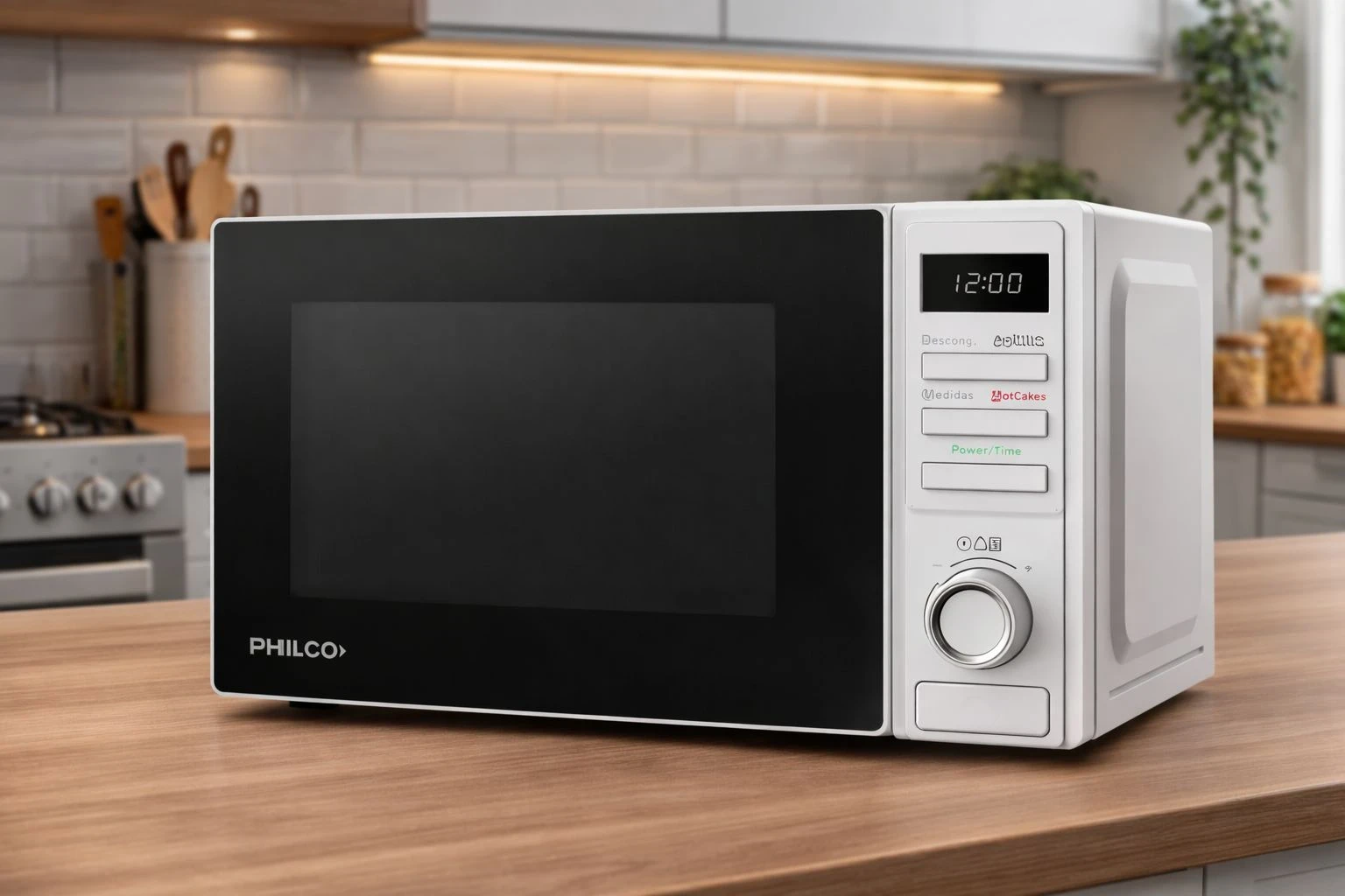 MICROONDAS PHILCO 20LTS DIGITAL BLANCO 