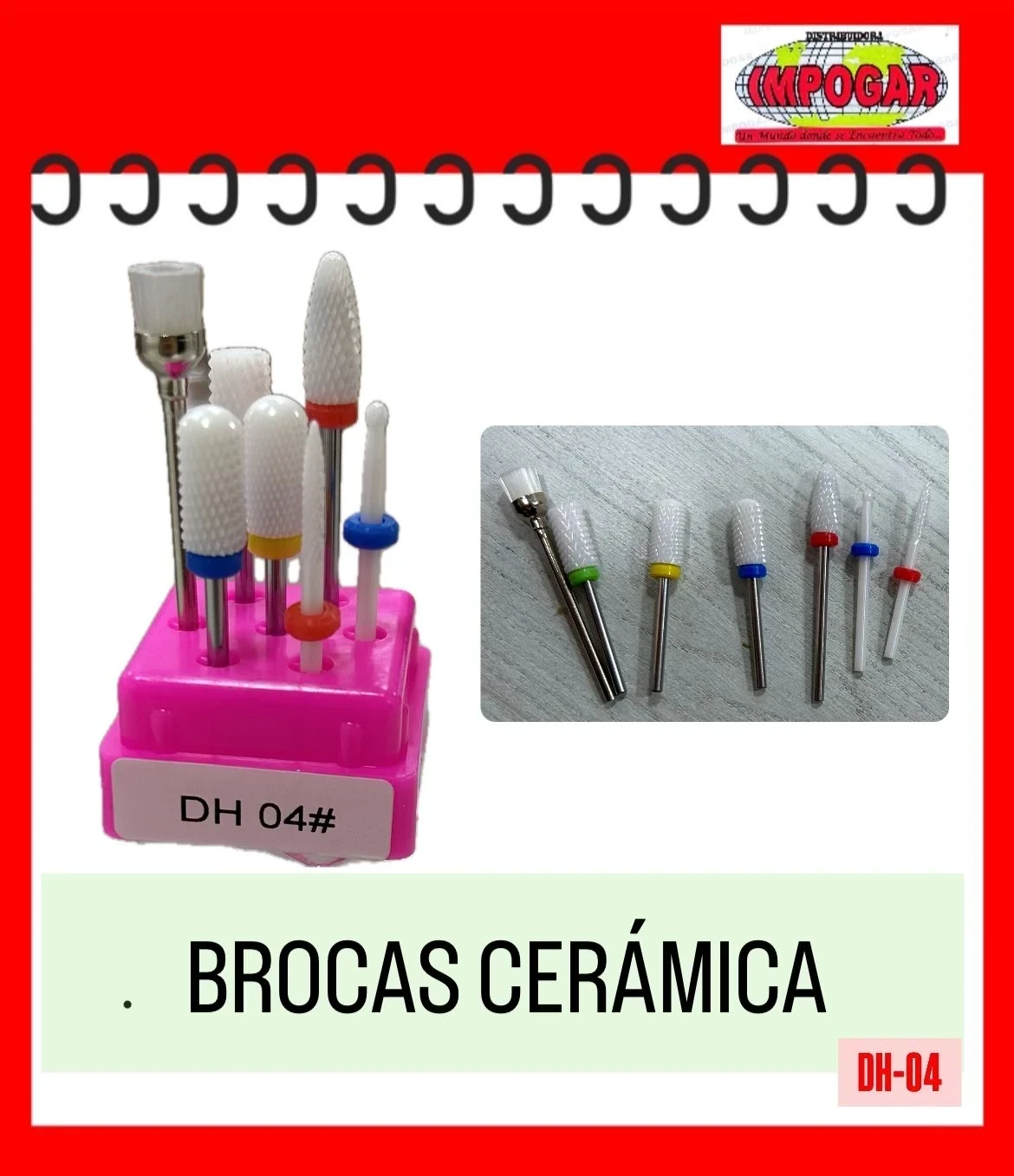 impogar broca ceramica dh 04