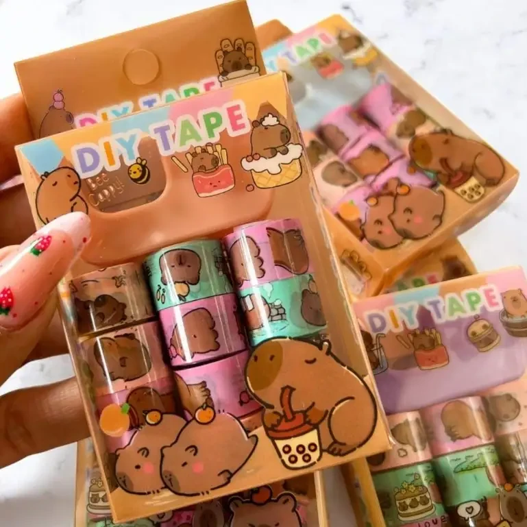 Caja de Mini Cintas Cat - Capibara 2