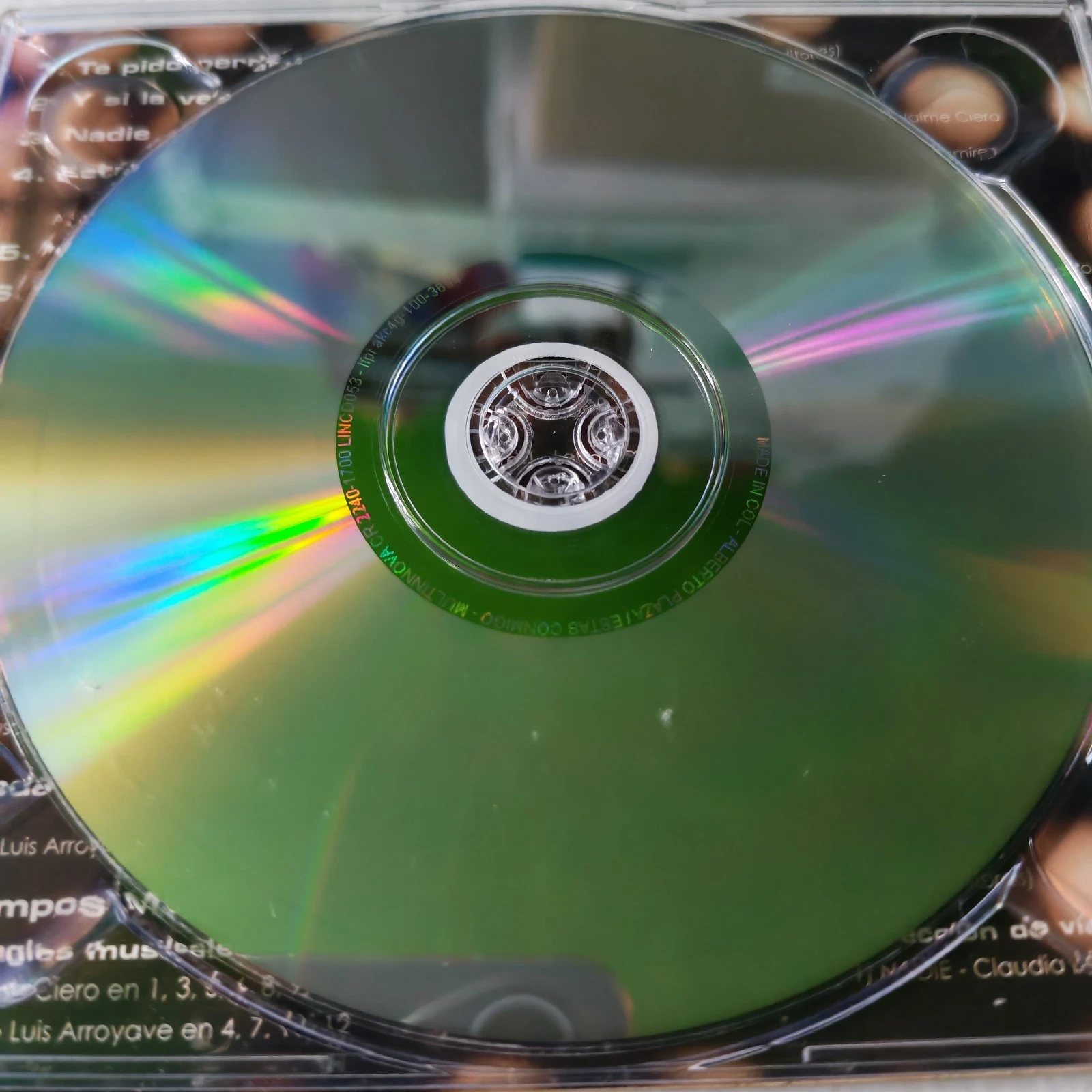 CD Alberto Plaza, Estás conmigo, usado 3