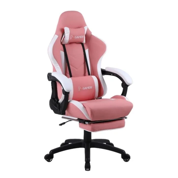 Gaming Plus con Reposapies y Soporte Lumbar 3