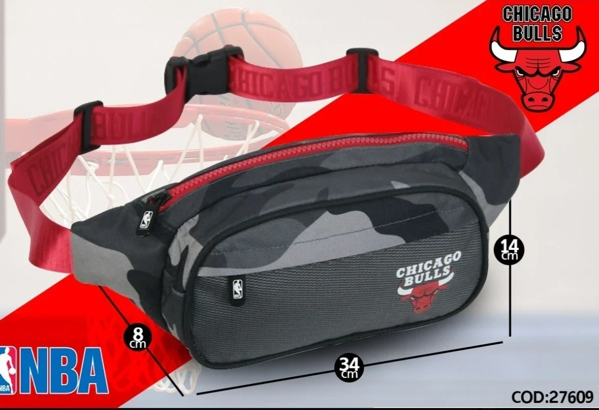 Riñonera NBA CHICAGO BULLS camuflado 