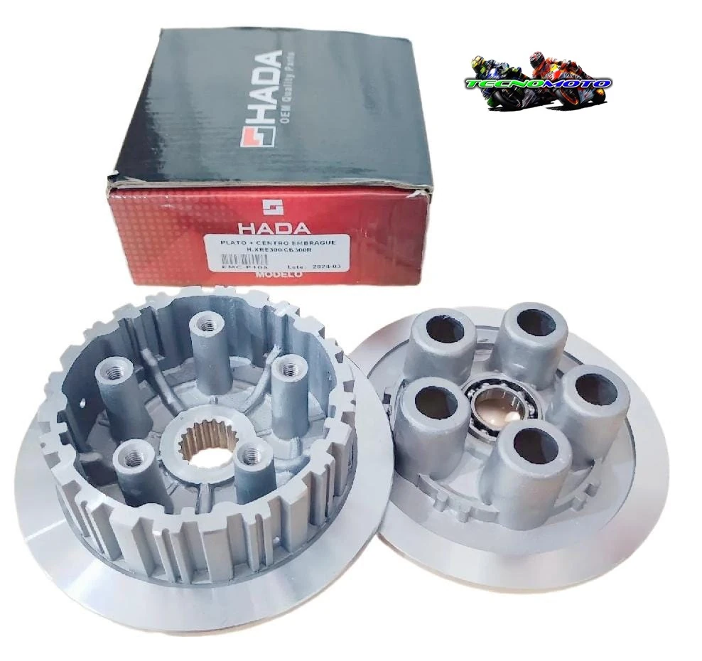 CENTRO EMBRAGUE+PLATO HONDA 300 CB/XR   