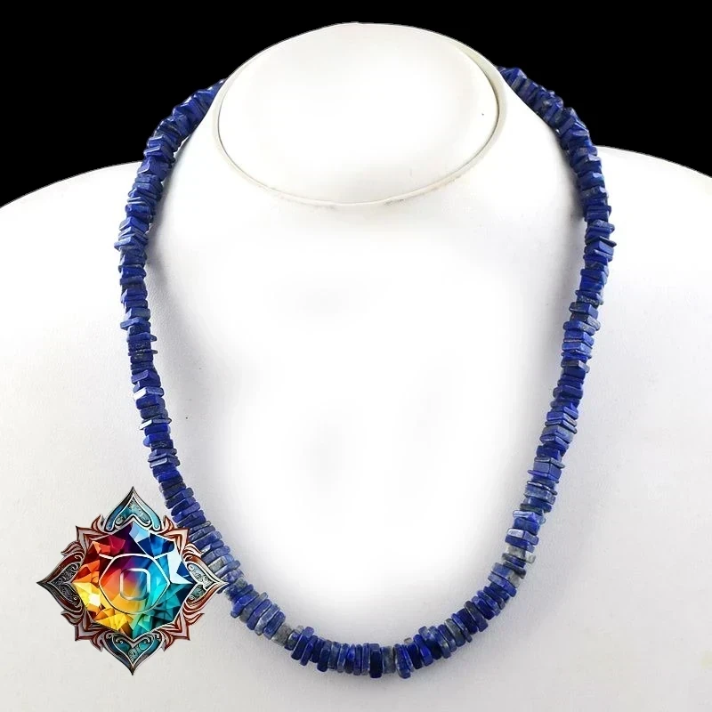 Precioso collar de lapislázuli genuinas