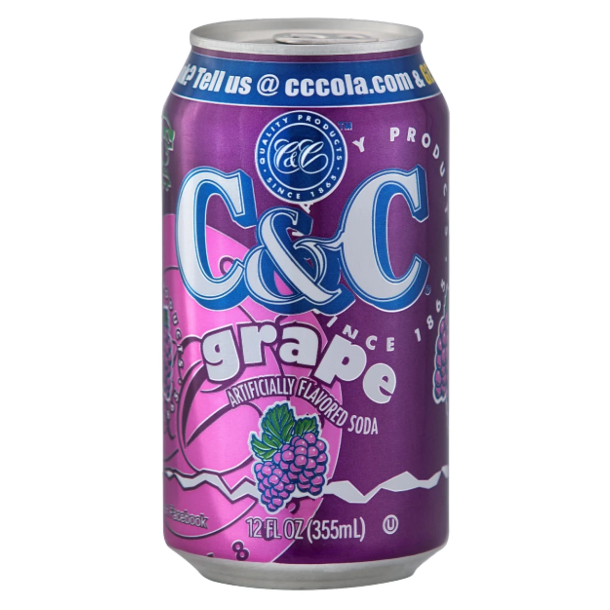 C&C GRAPE 355 ML