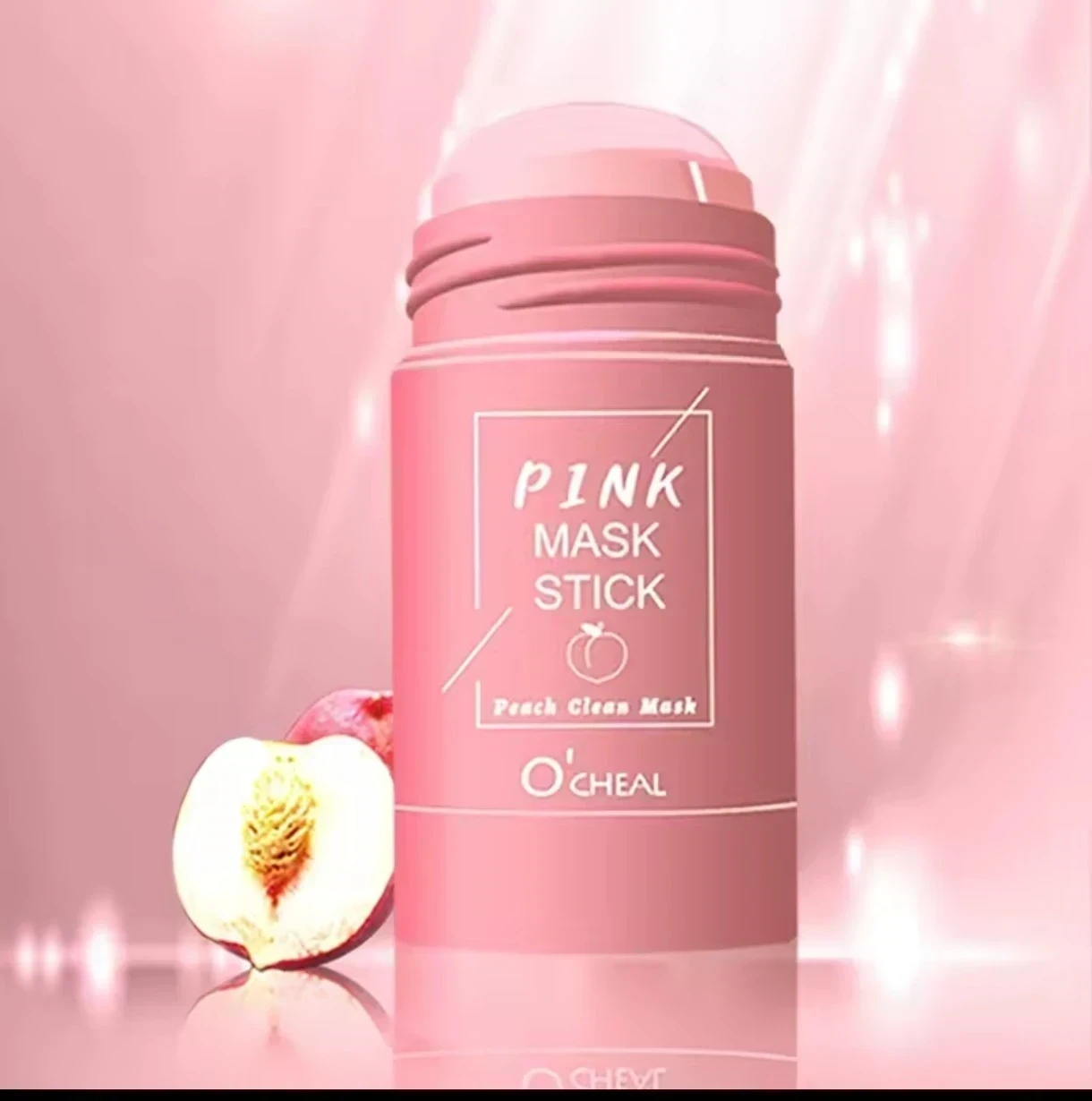 ✨ Pink Mask Stick O’CHEAL – Mascarilla Limpiadora de Durazno ✨ 💞 3