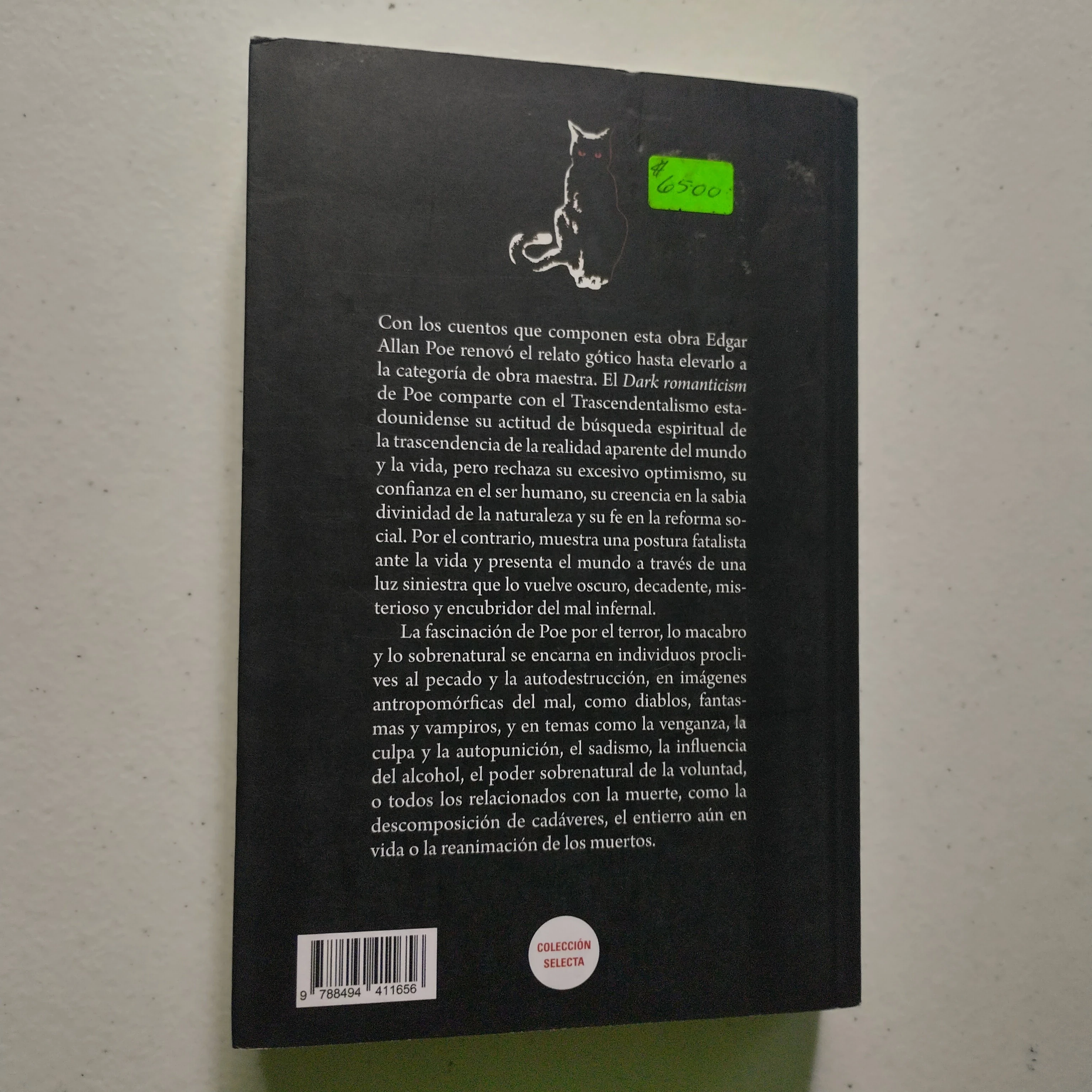 Relatos góticos, Edgar Allan Poe, nuevo 2