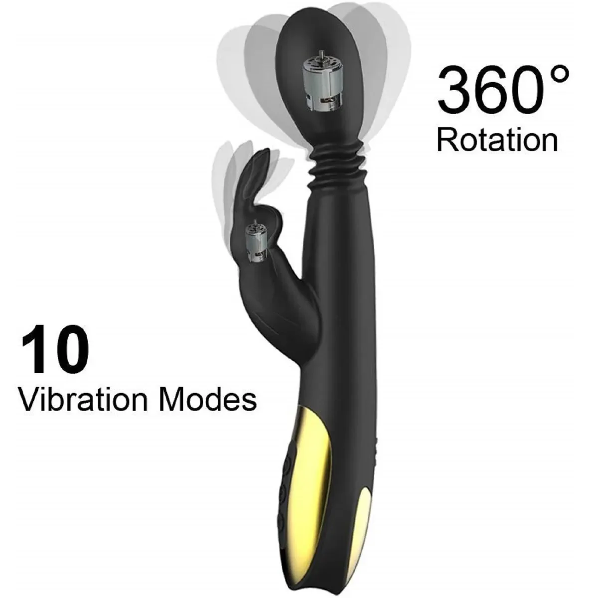 YUTU Rotating & Thrusting Vibrator 4