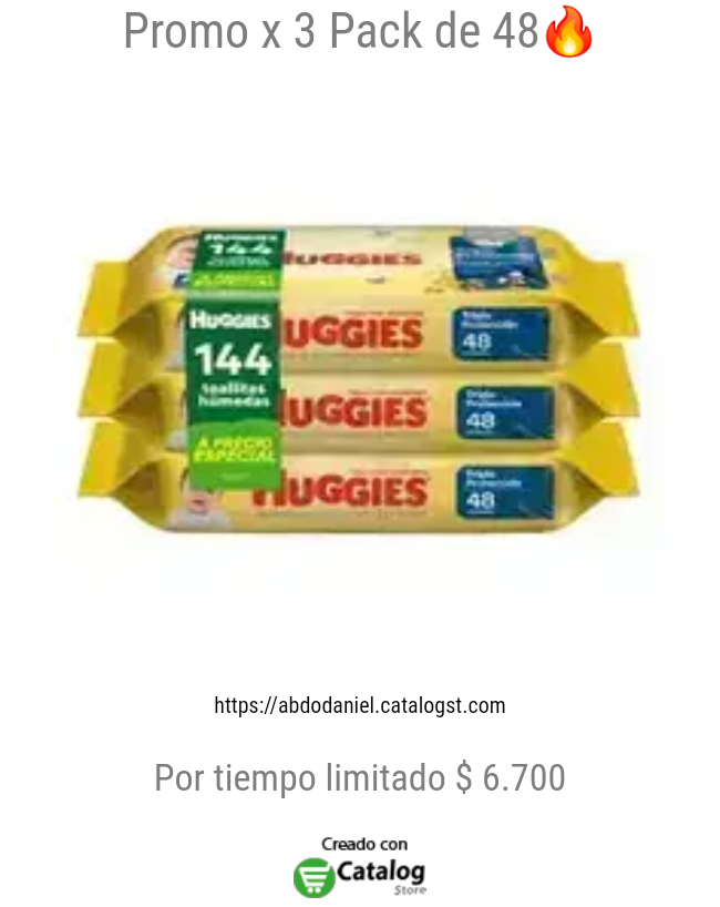 Promo x 3 Pack de 48🔥