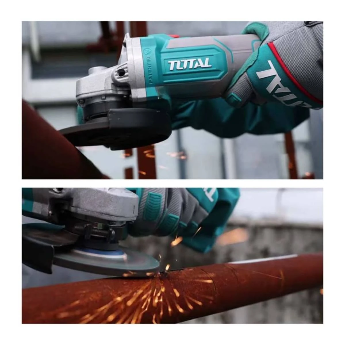 TAGLI2011582 Amoladora angular 20v brushless 4 1/2" incluye 2 baterias 4ah y cargador total  4