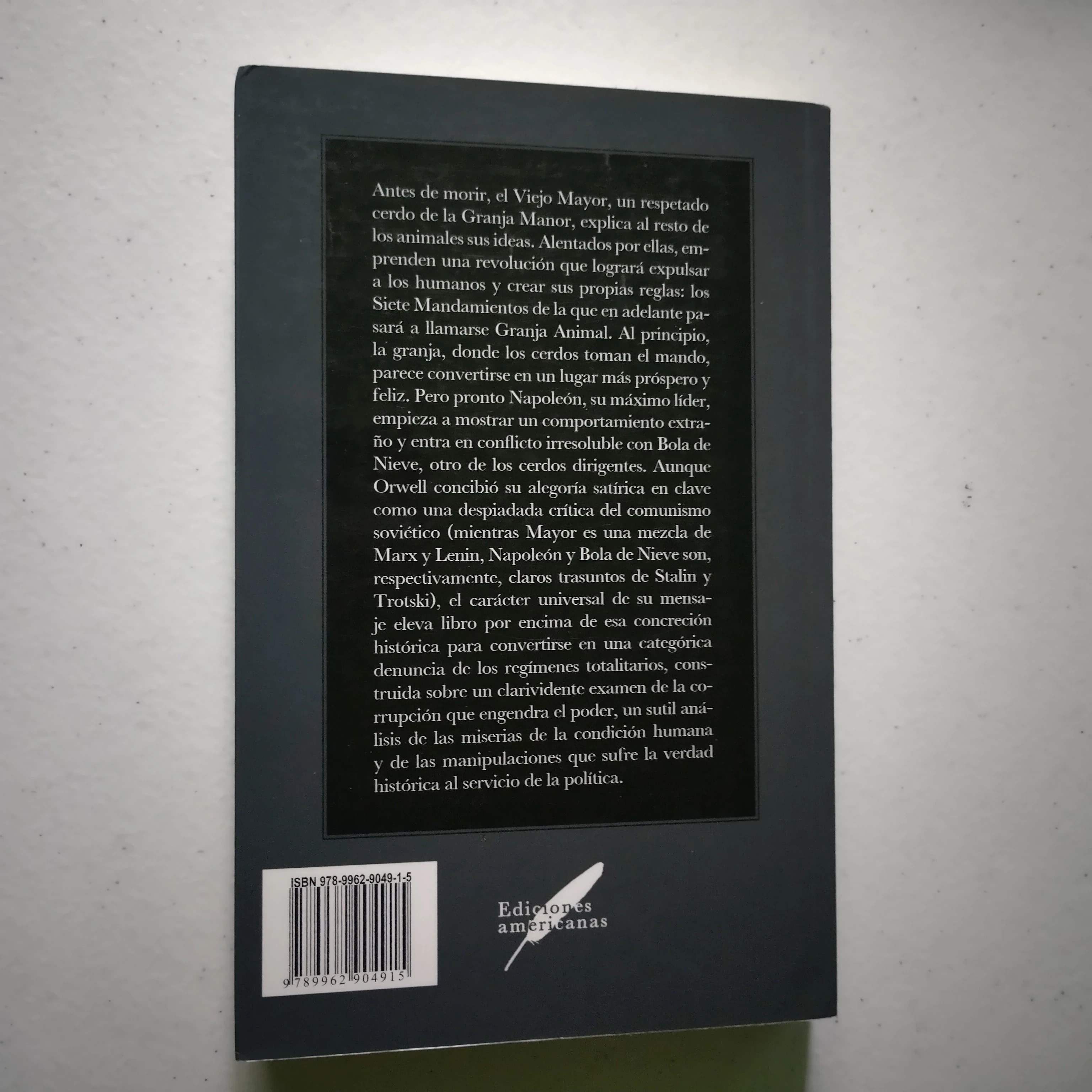 Rebelión en la granja, George Orwell, nuevo 2
