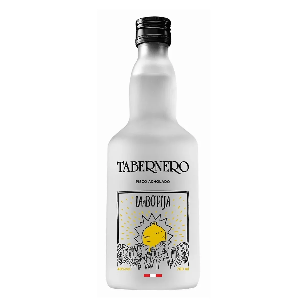 PISCO TABERNERO BOTIJA ACHOLADO 700 ML