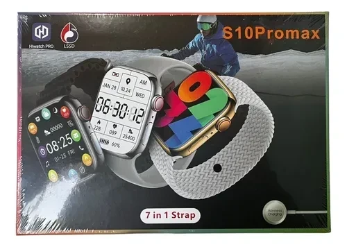 SMARTWATCH S10 PROMAX 7 MALLAS 
