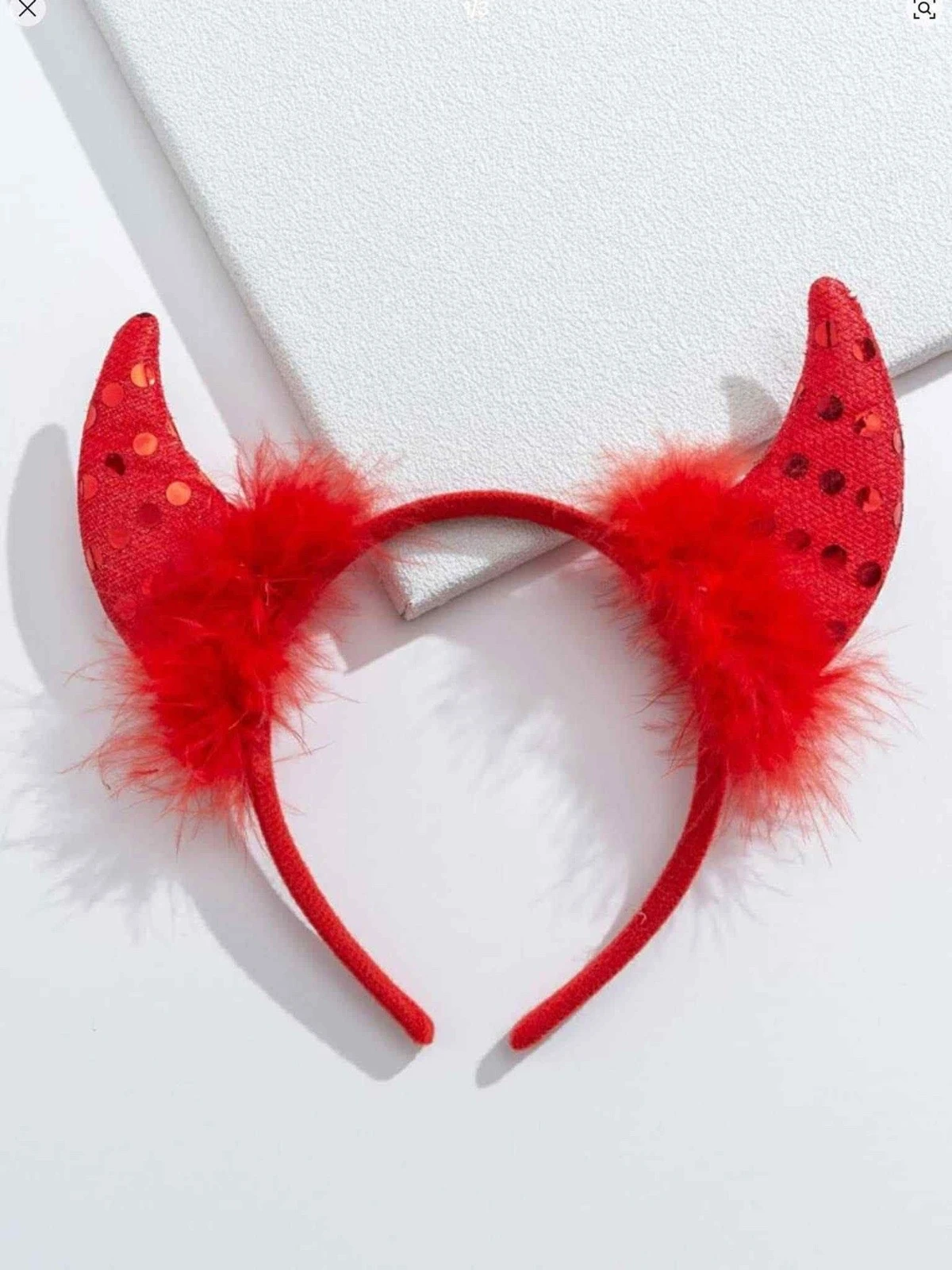 diadema de diablito 