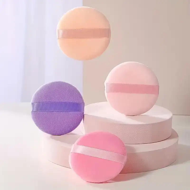 Set 4 Esponjas para Maquillaje Redondas
