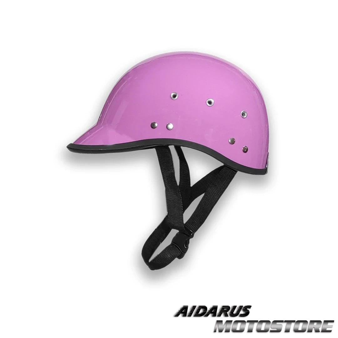 CASCO POLICIA ROSA BRILLO