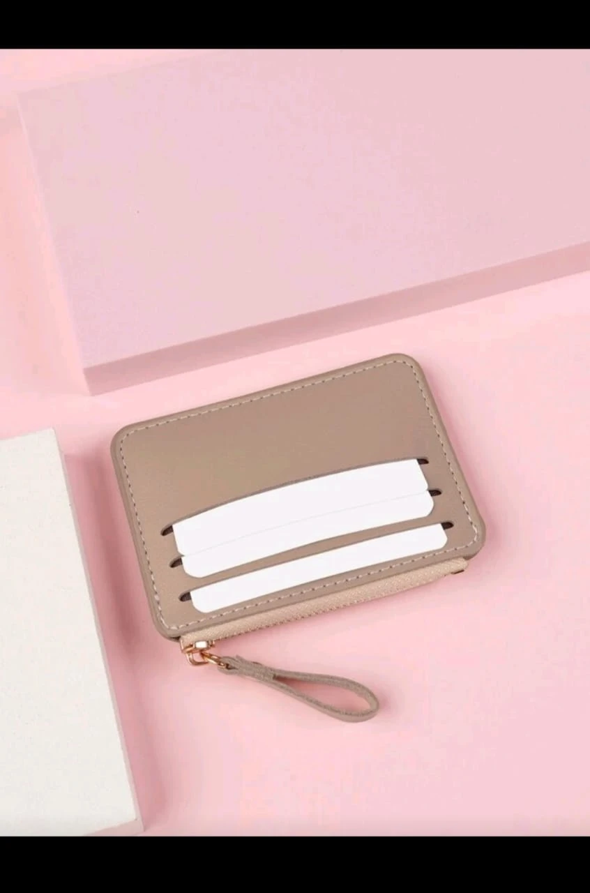 Monedero Tarjetero Southland Ultra-Slim– Diseño Minimalista en Poliuretano con Cierre Dorado. 2