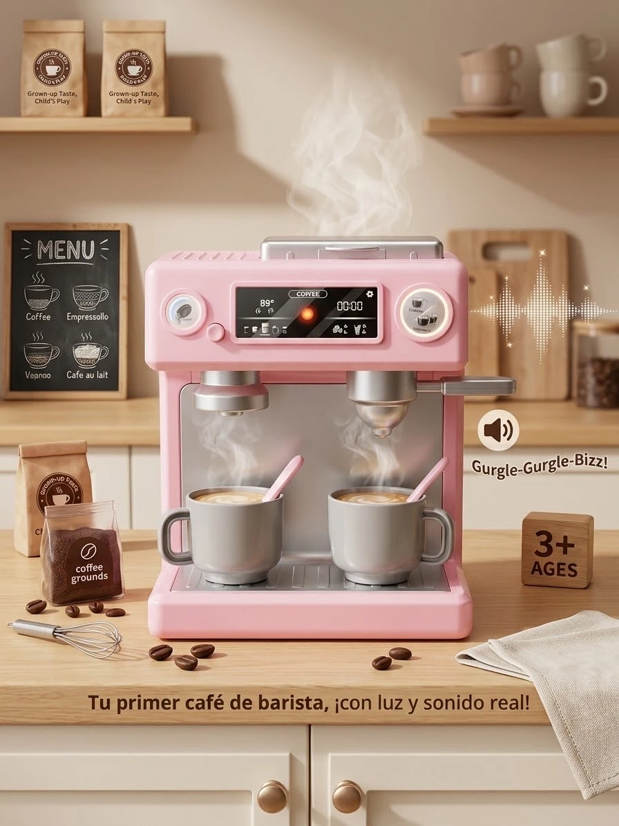 CENTRO DE CAFETERIA CON LUZ Y SONIDO 