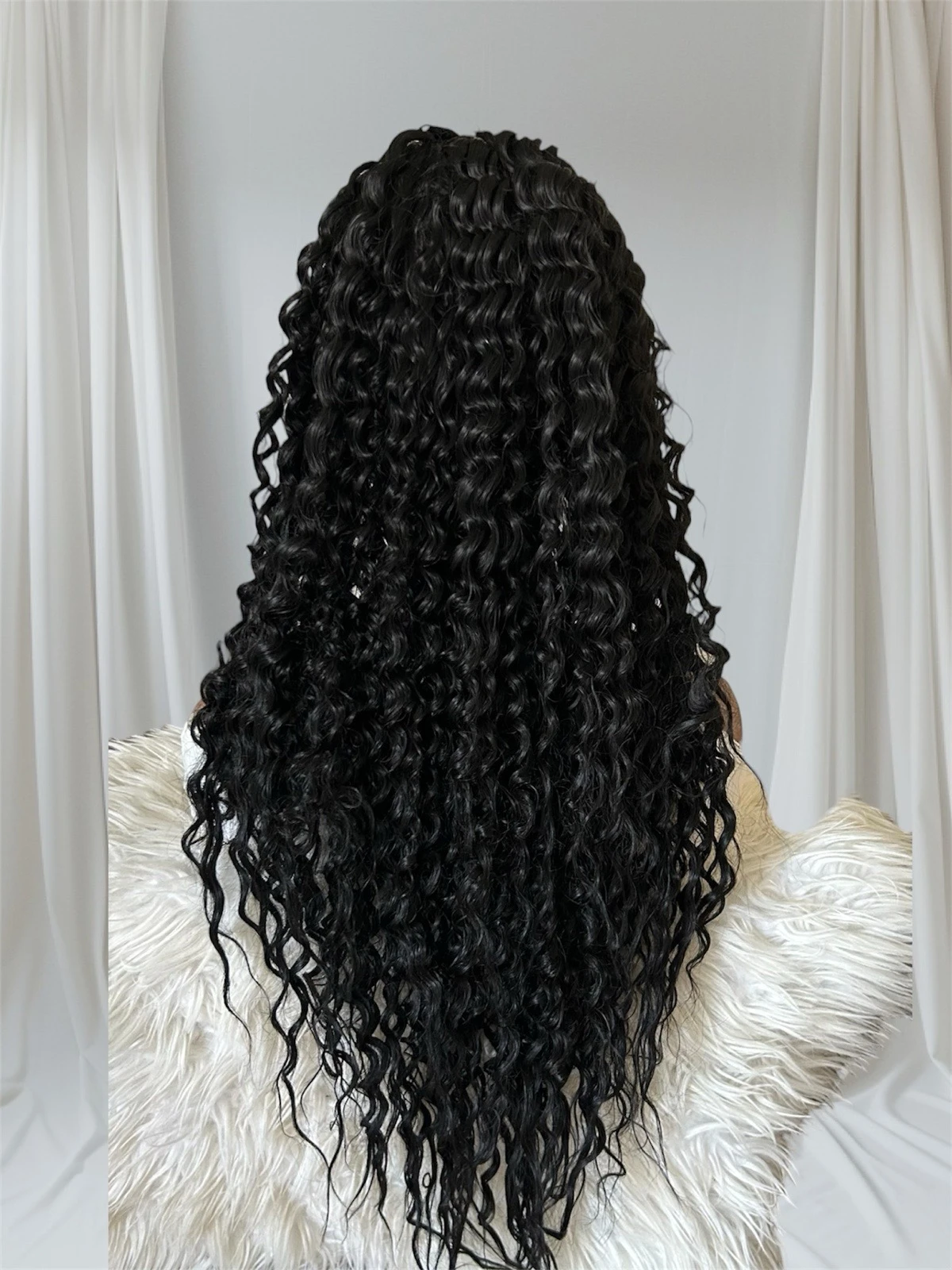 Peluca Rizada de 30" frontal lace 13x4 4