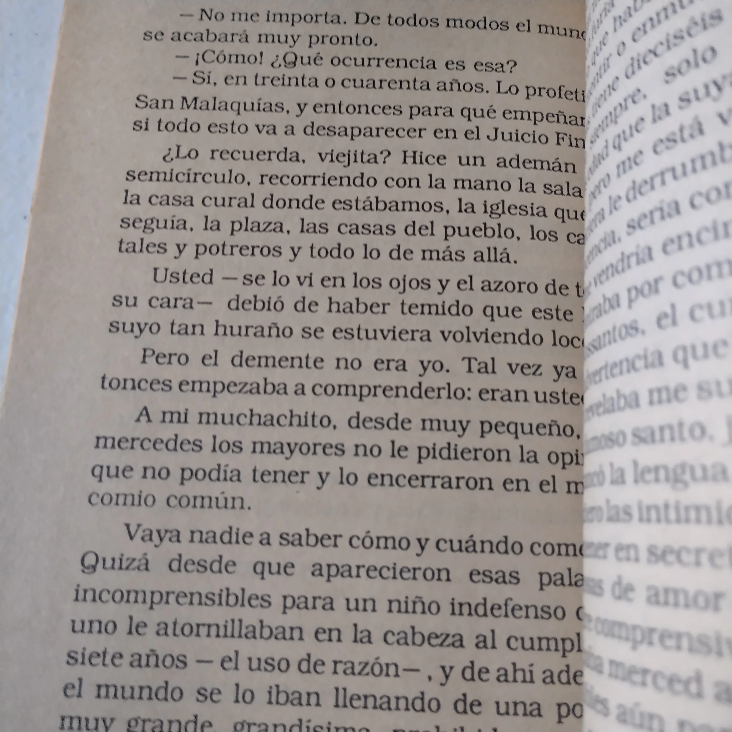 Los años pequeños días, Fabián Dobles, Usado 3