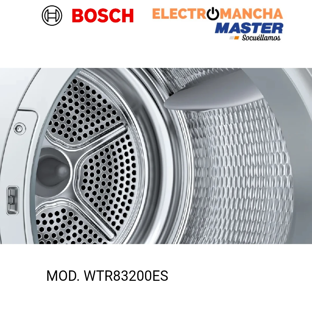 SECADORA BOSCH WTR83200ES 8 KILOS BOMBA DE CALOR E 4