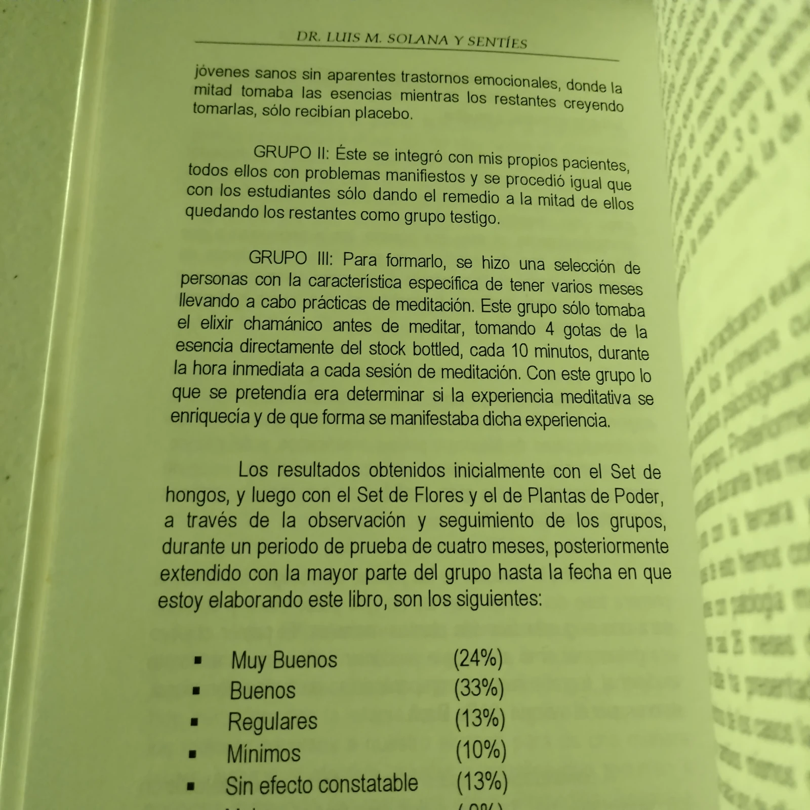 Plantas ancestrales de poder, Luis M. solana, usado  3