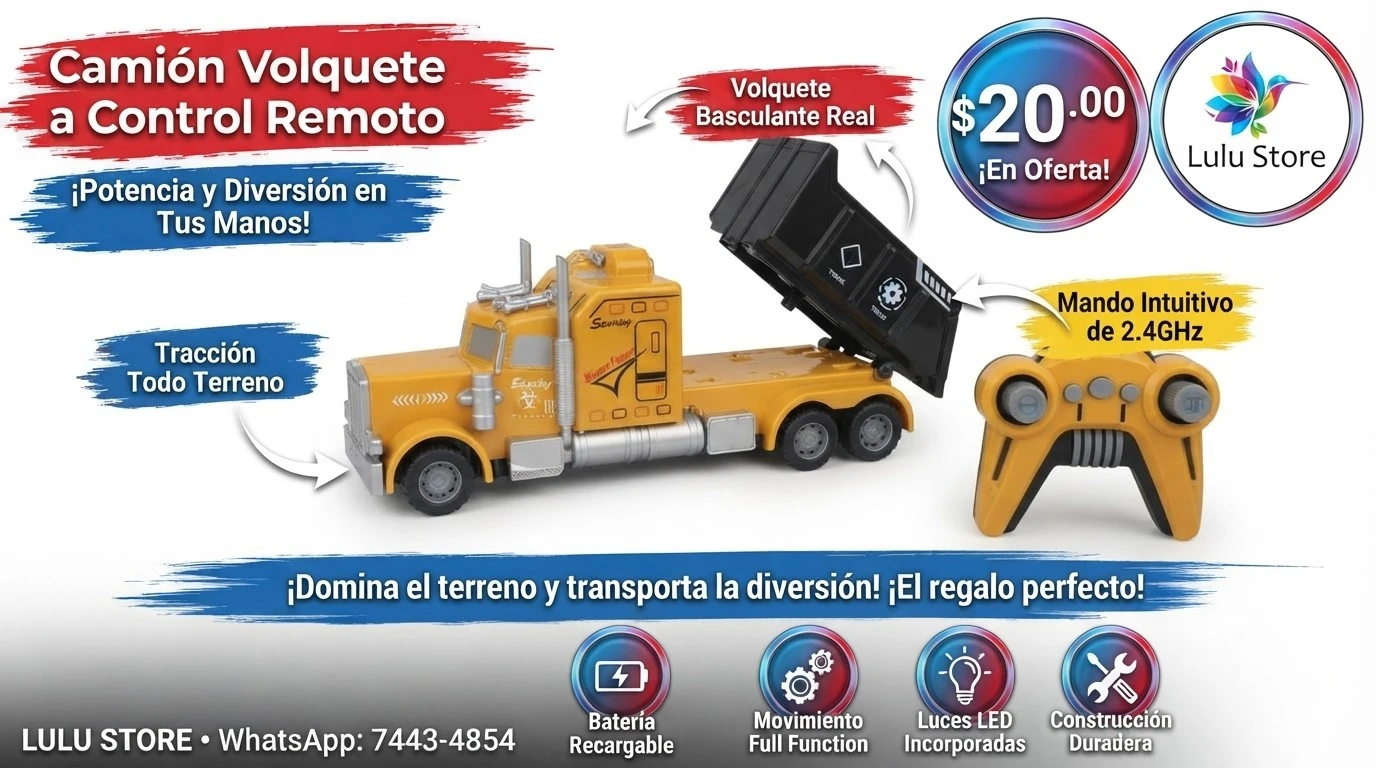 Volqueta a control Remoto 