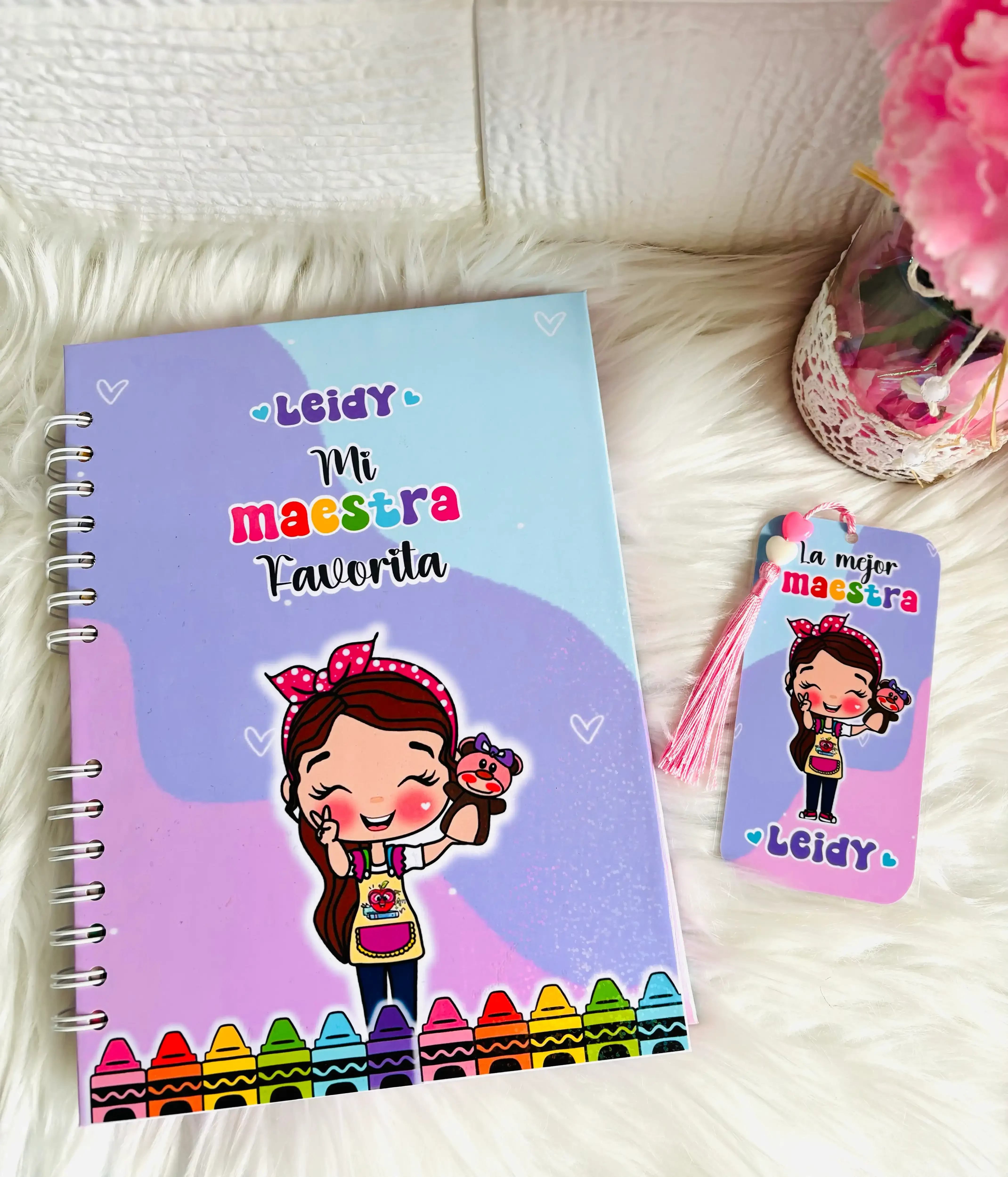 Agenda grande y separador