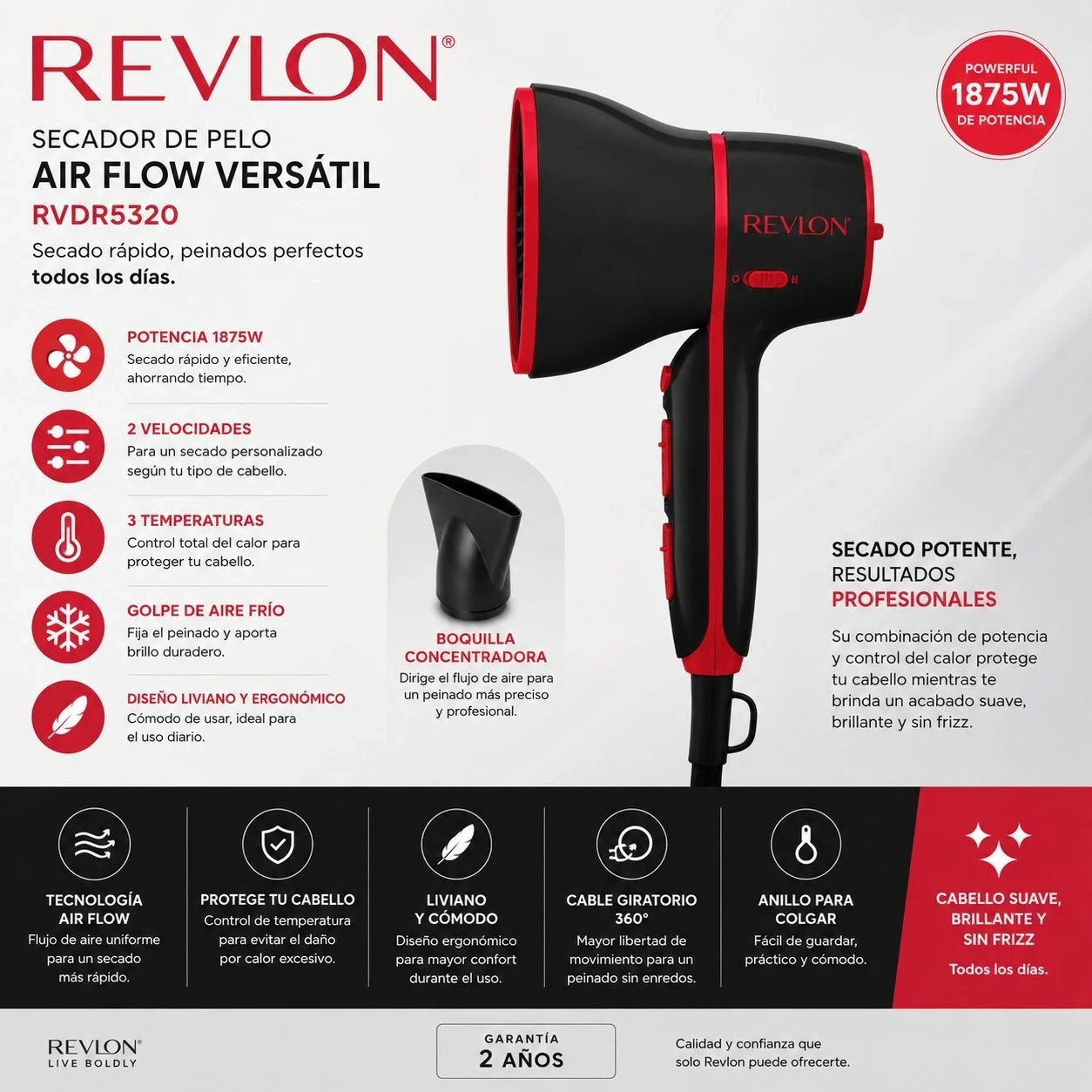 Secador de pelo REVLON