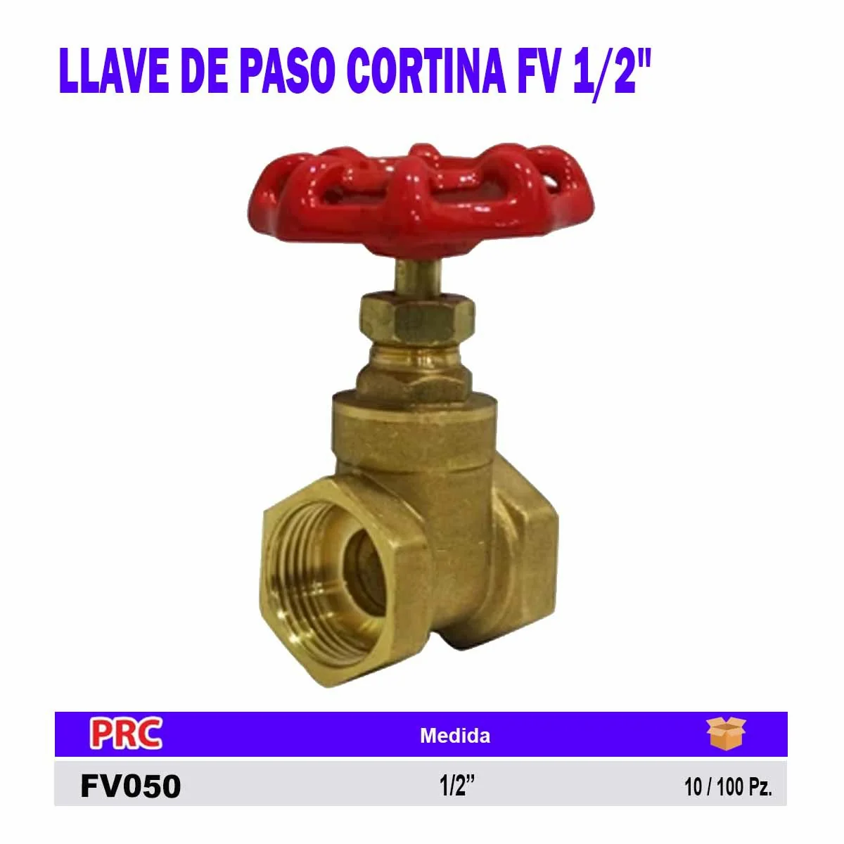 LLAVE DE PASO CORTINA FV 1/2" 
