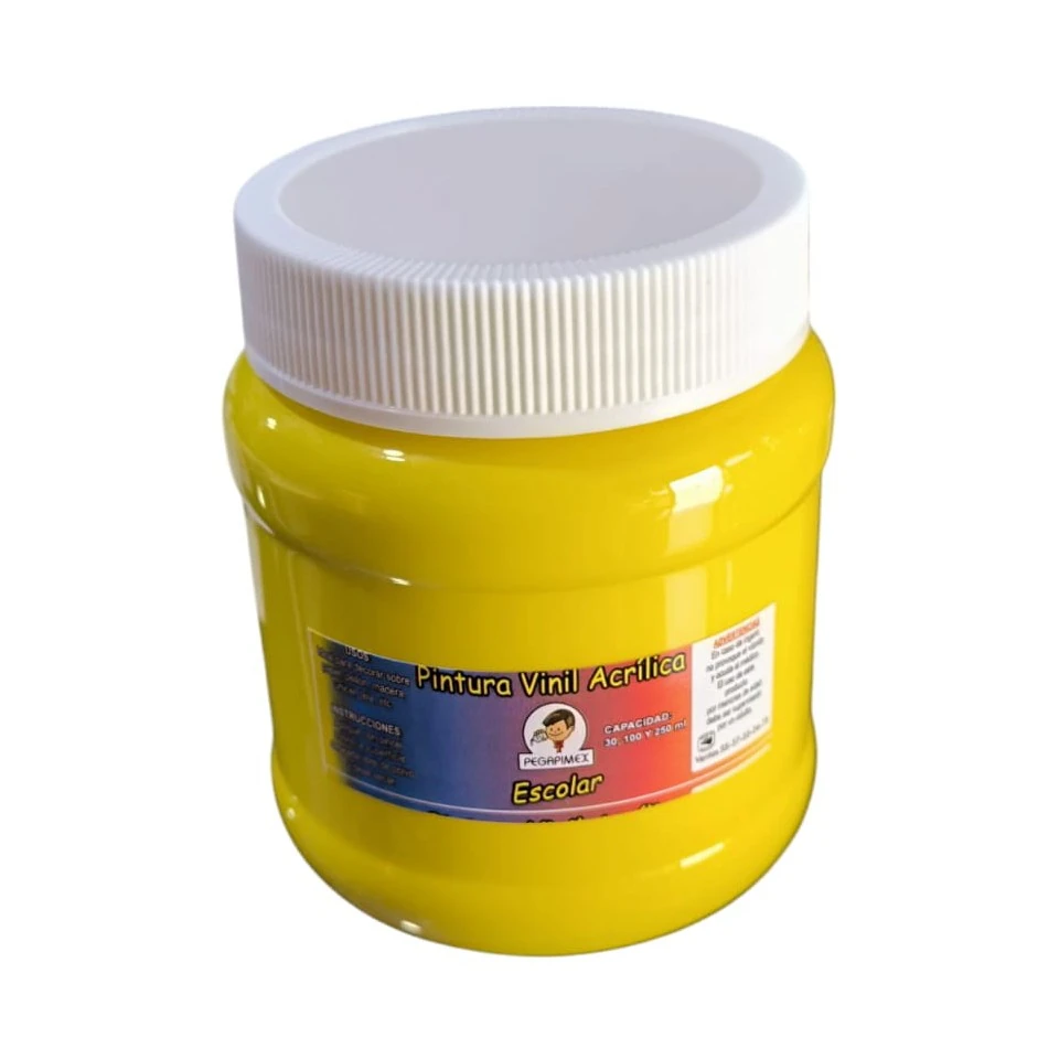 PINTURA 250 ML PEGAPIMEX AMARILLO CANARIO