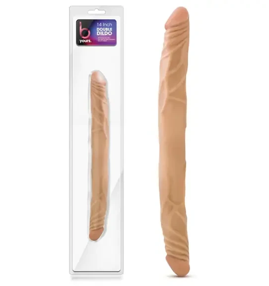 B YOURS 14 INCH DOUBLE DILDO LATIN