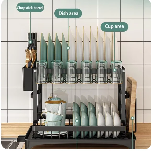 Escurridor de agua / escurridor de platos 