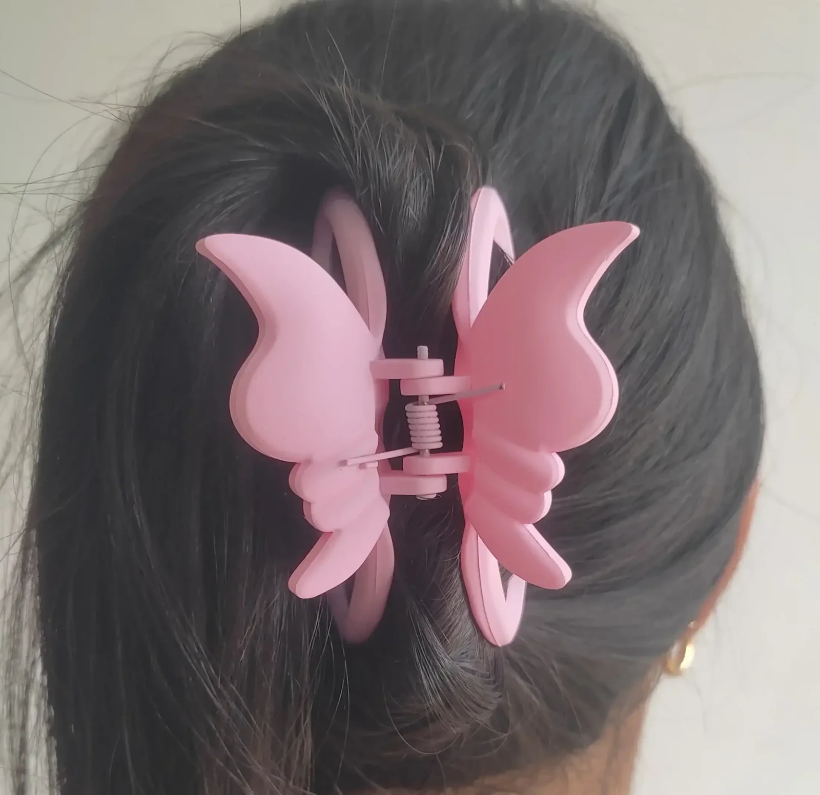 Gancho mariposa sencillo matte 2