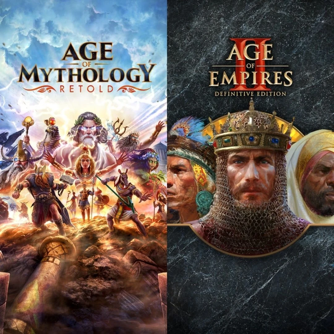AGE OF EMPIRES II  AGE OF MYTHOLOGY PREMIUM EDITION BUNDLE 