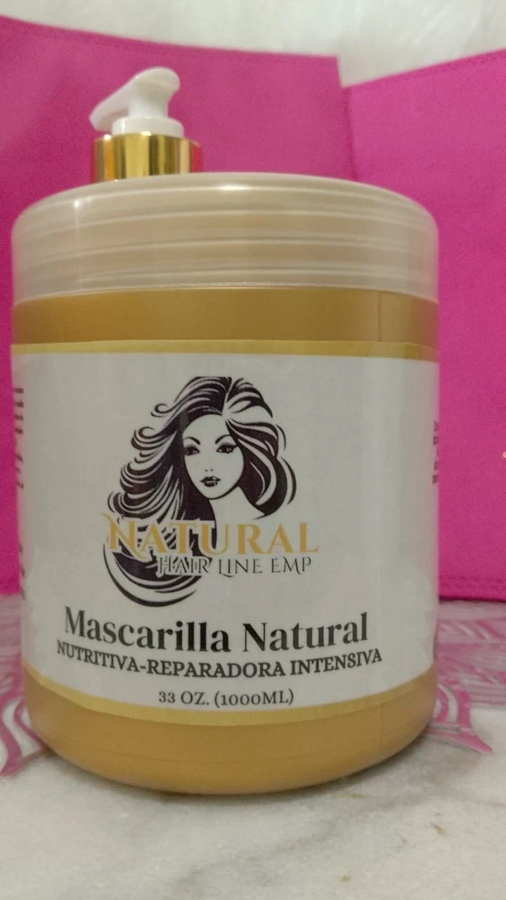 Mascarilla Natural  Reparadora Intensiva 32\ onza\