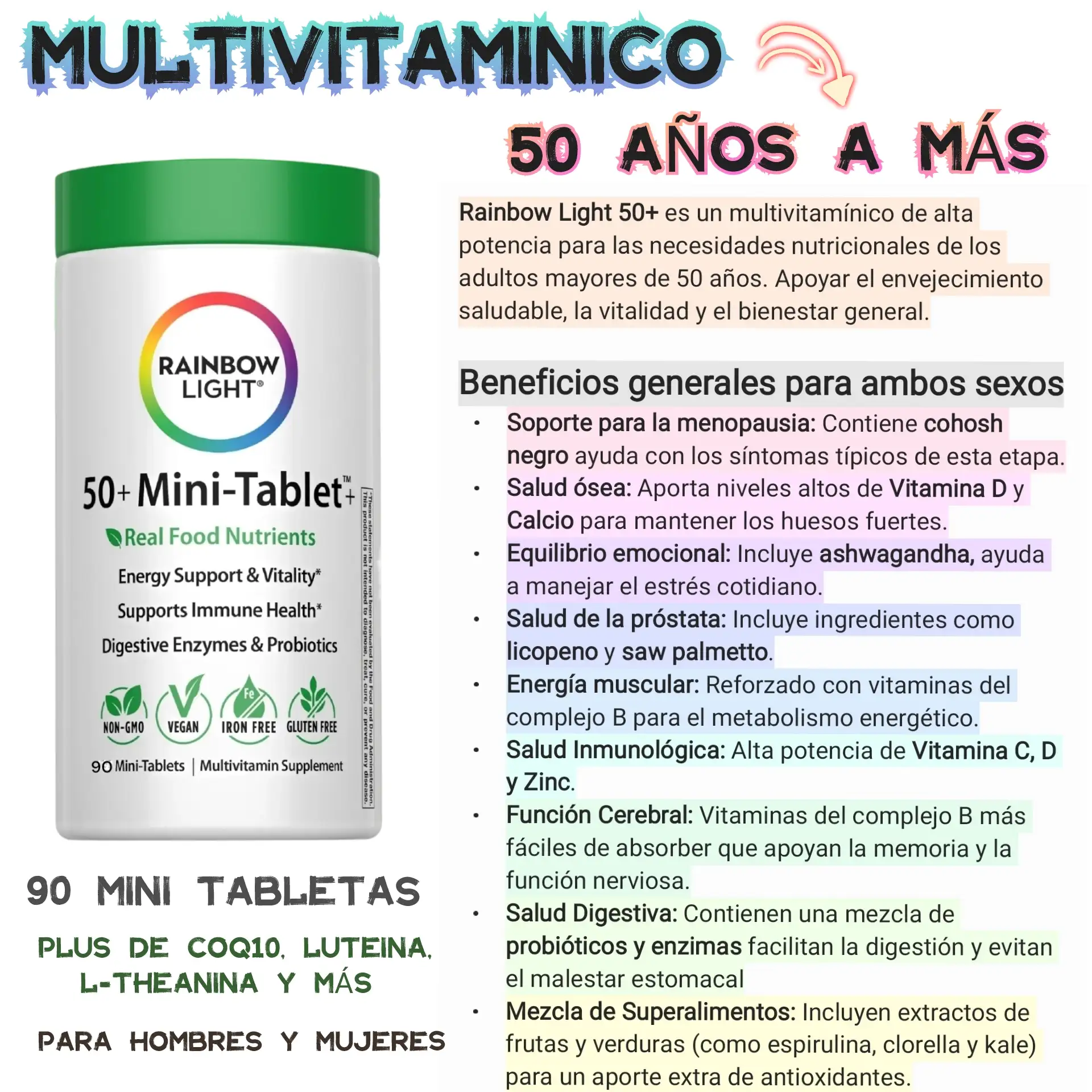 Multivitaminico 50+ 3