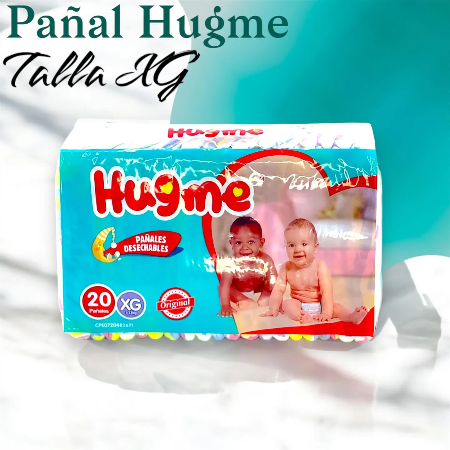 Pañal HUGME XG 20 uni